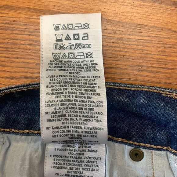 Guess Blue Jean Shorts Size 25 - Picture 7 of 7